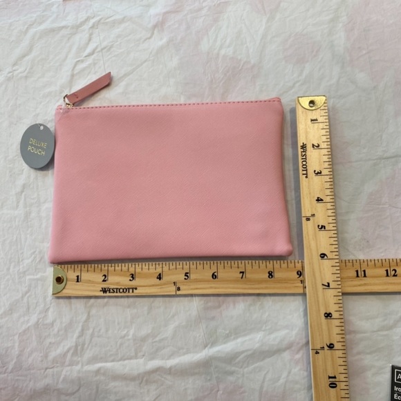 Pencil purse pouches Pop socket Iridescent Patches Unicorn & Good Vibes NWT - Picture 7 of 12